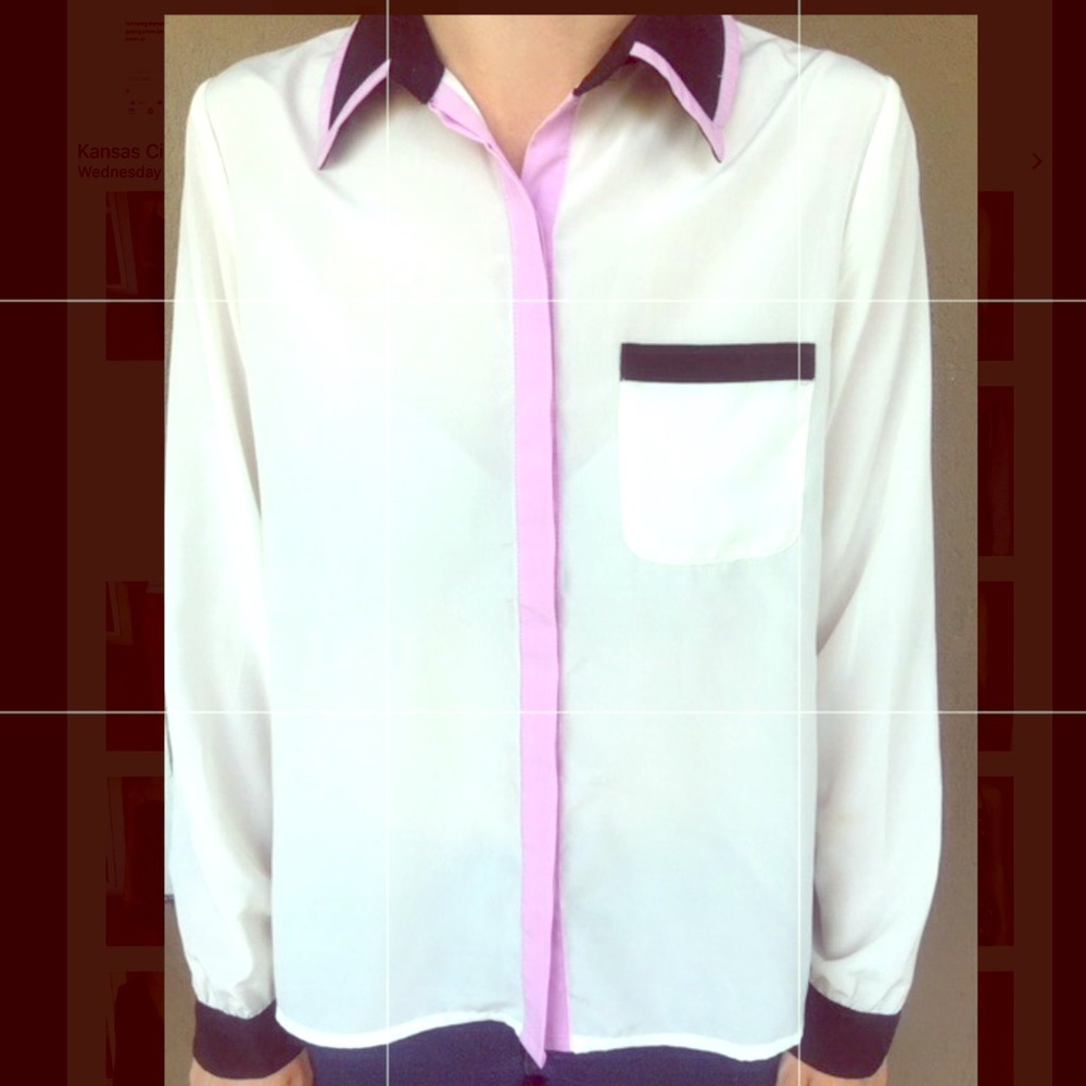 ☀️Forever 21 button down collared shirt